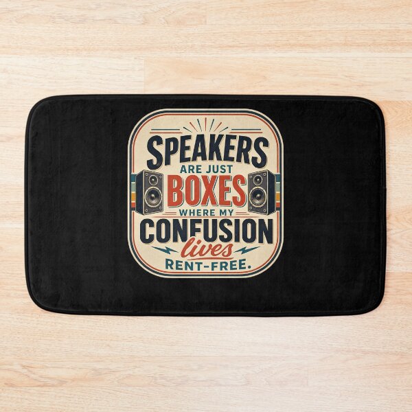 Item preview, Speakers Are Just Boxes designed and sold by FreshPixelArt.