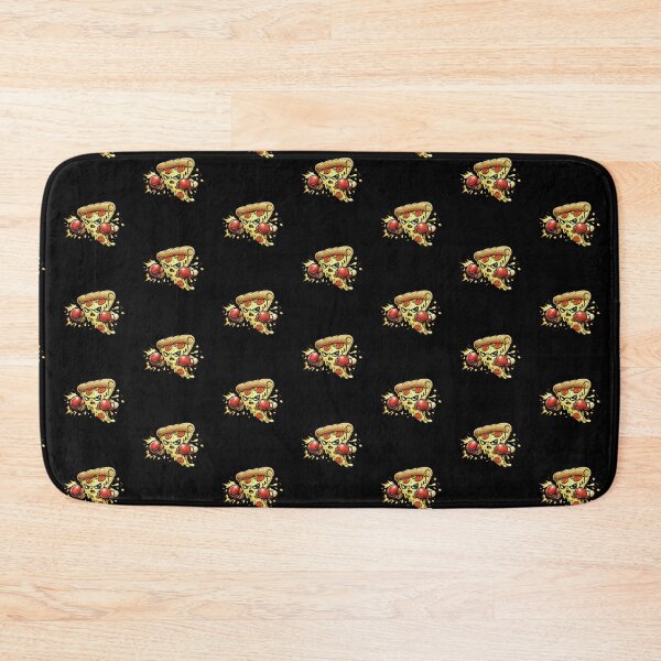 Item preview, Angry Pizza Slice in Boxing Gloves Fighting Stance – Bold Vivid Cartoon Illustration designed and sold by OnPointOutfits.