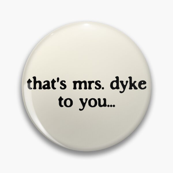 Item preview, Funny Lesbian Joke Married Dyke (black) designed and sold by TackyTime.