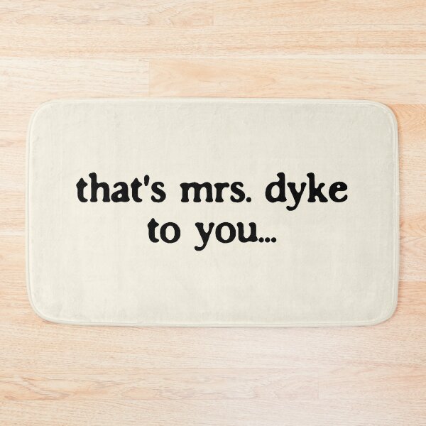 Item preview, Funny Lesbian Joke Married Dyke (black) designed and sold by TackyTime.