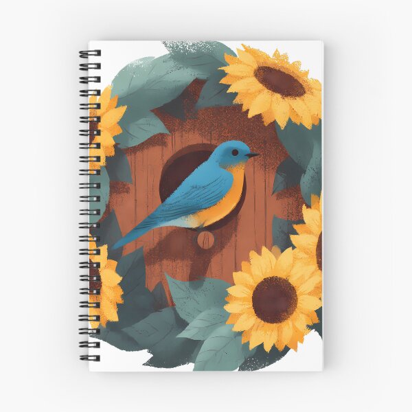 Item preview, Cozy Birdhouse Bluebird designed and sold by pumsquare.