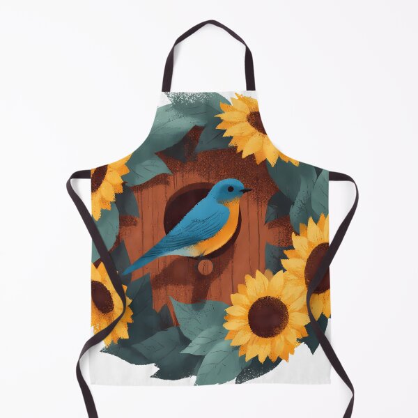 Item preview, Cozy Birdhouse Bluebird designed and sold by pumsquare.