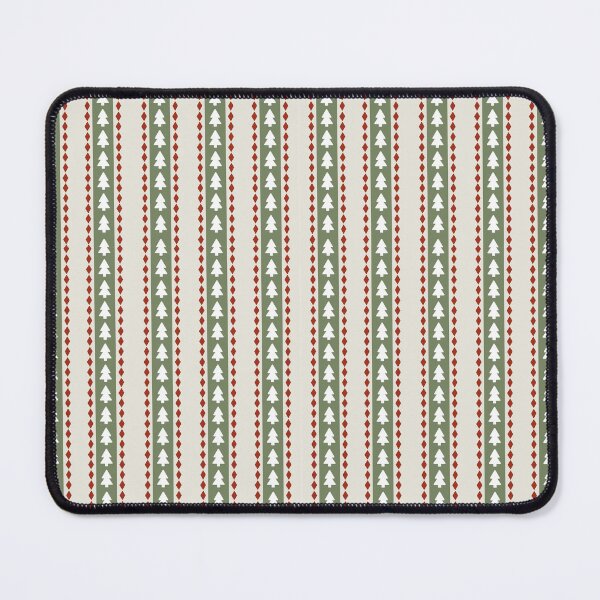 Item preview, Christmas Tree Striped Seamless Pattern designed and sold by Zaya_art.