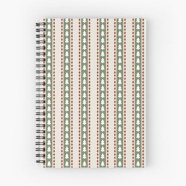 Item preview, Christmas Tree Striped Seamless Pattern designed and sold by Zaya_art.