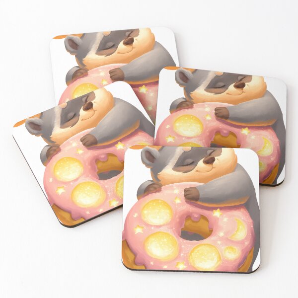 Item preview, Starry Donut Raccoon designed and sold by pumsquare.