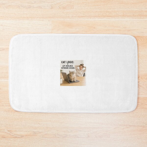 Item preview, Cat Logic Lap Available Keyboard Chosen designed and sold by LovelyCatGalaxy.