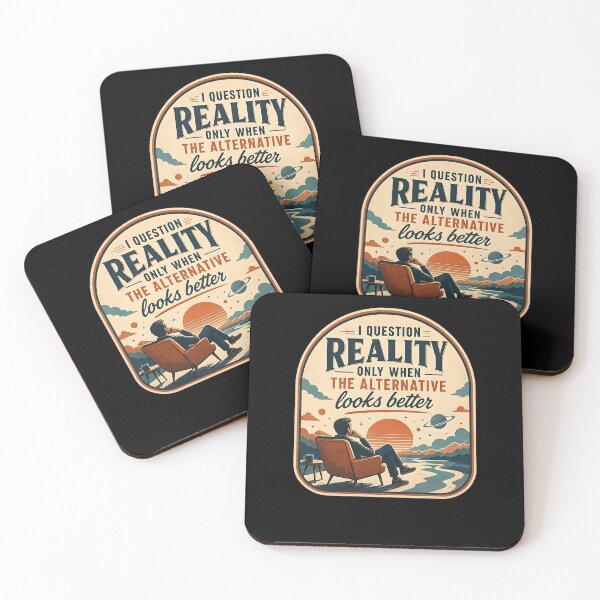 Item preview, I Question Reality designed and sold by FreshPixelArt.