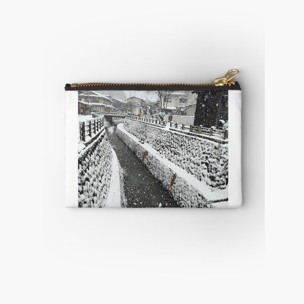 Item preview, A snowy canal in Japan! designed and sold by VOODesigns.