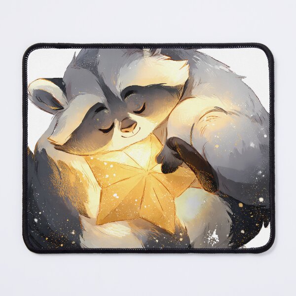Item preview, Lantern Glow Raccoon designed and sold by pumsquare.