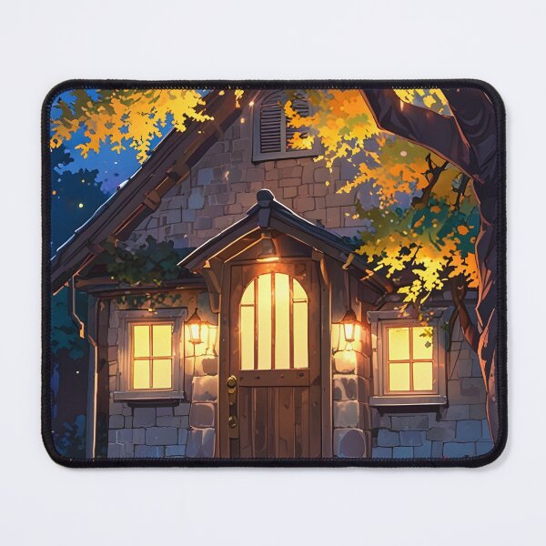 Item preview, Cozy Cottage Under the Stars designed and sold by Jo Art.