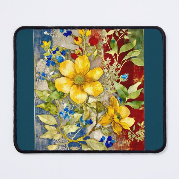 Item preview, Abstract Floral on Silk.. designed and sold by ©Janis Zroback.