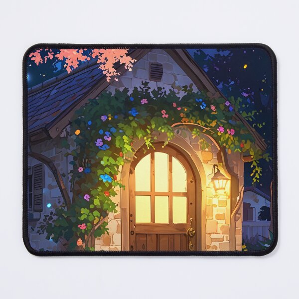 Item preview, Cozy Cottage Under the Stars designed and sold by Jo Art.
