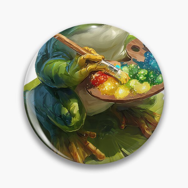 Item preview, Rana artista de la hoja de loto designed and sold by pumsquare.