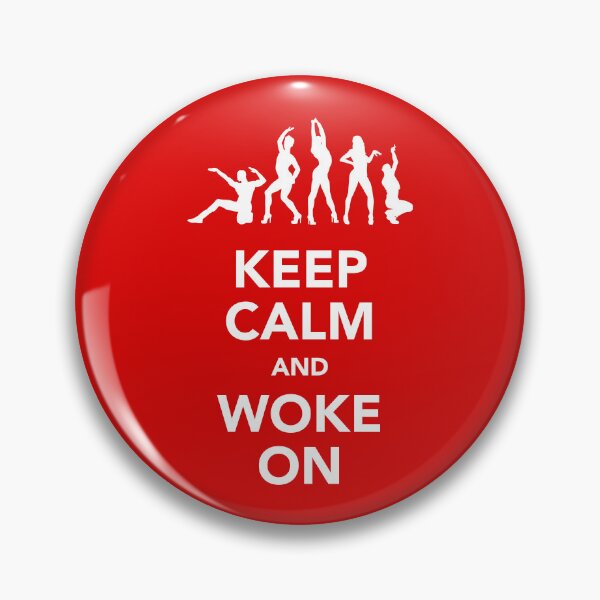 Item preview, Keep Calm and Woke On! With the voguing dancers designed and sold by gayishdesign.