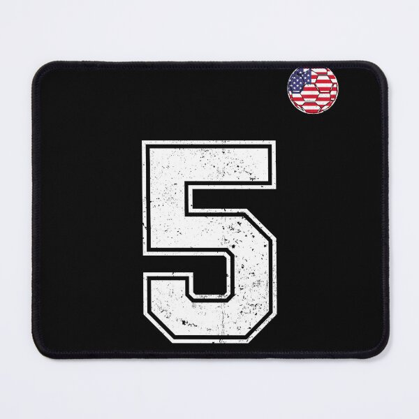 Item preview, Soccer player Jersey number 5 Usa Fans designed and sold by RoyesButler.