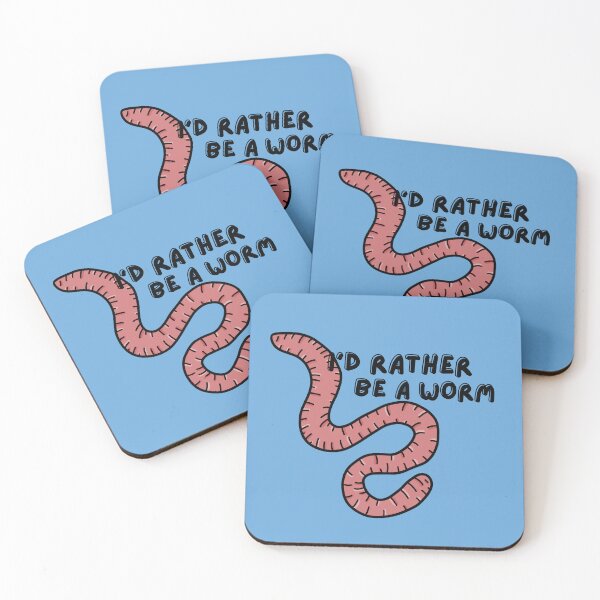 Item preview, I'd Rather Be A Worm - A Derpybird design designed and sold by YOjosie.