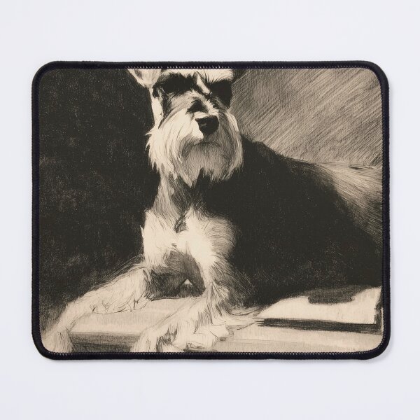 Item preview, Proud Schnauzer in Classic Style designed and sold by lautir.