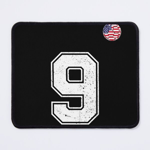Item preview, Soccer player Jersey number 9 Usa Fans designed and sold by RoyesButler.