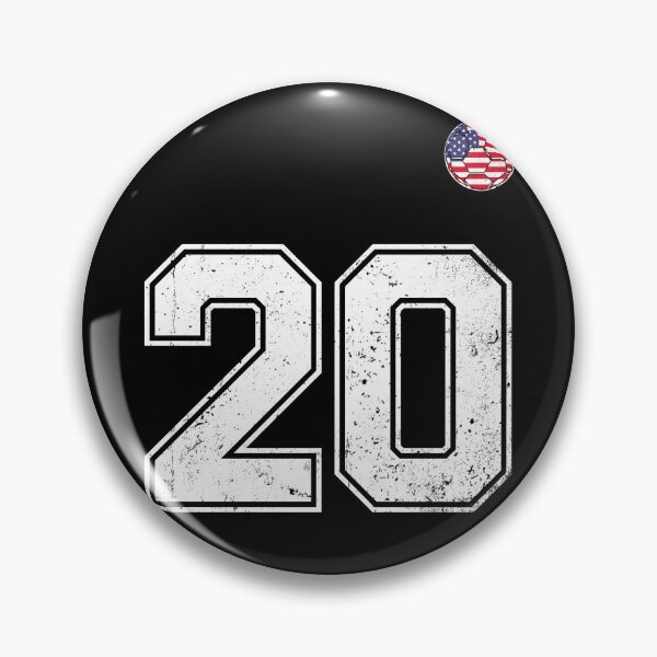 Item preview, Soccer player Jersey number 20 Usa Fans designed and sold by RoyesButler.