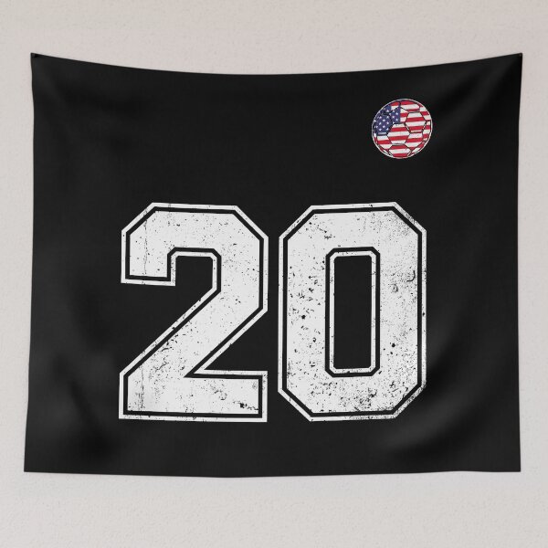 Item preview, Soccer player Jersey number 20 Usa Fans designed and sold by RoyesButler.