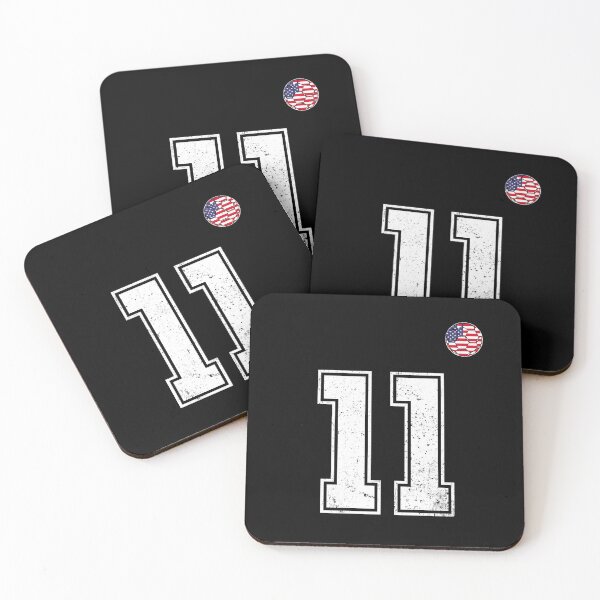 Item preview, Soccer player Jersey number 11 Usa Fans designed and sold by RoyesButler.