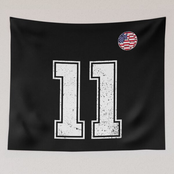 Item preview, Soccer player Jersey number 11 Usa Fans designed and sold by RoyesButler.