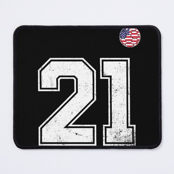 Item preview, Soccer player Jersey number 21 Usa Fans designed and sold by RoyesButler.