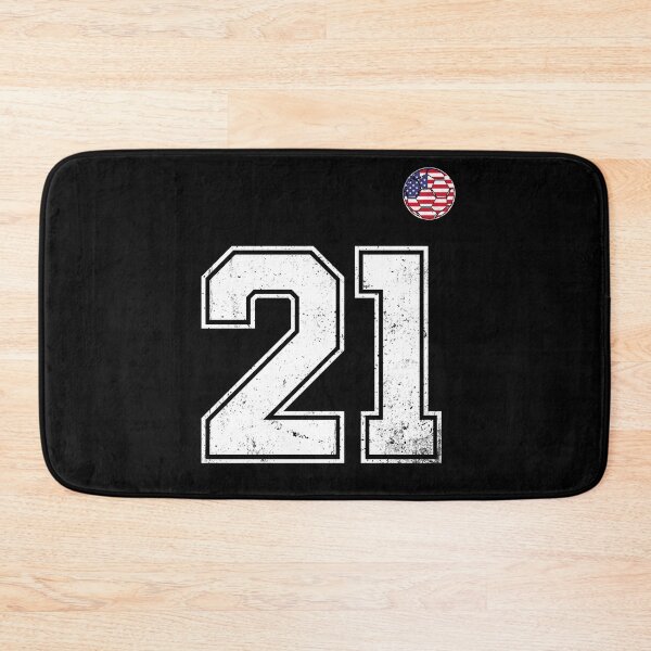 Item preview, Soccer player Jersey number 21 Usa Fans designed and sold by RoyesButler.