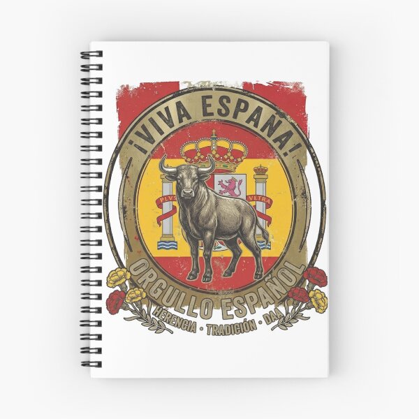 Item preview, Viva Espana Vintage Bull Emblem - Orgullo Espanol designed and sold by RoyalDeluxGo.