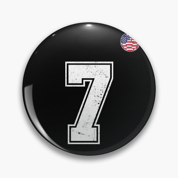 Item preview, Soccer player Jersey number 7 Usa Fans designed and sold by RoyesButler.