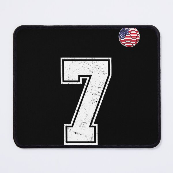 Item preview, Soccer player Jersey number 7 Usa Fans designed and sold by RoyesButler.