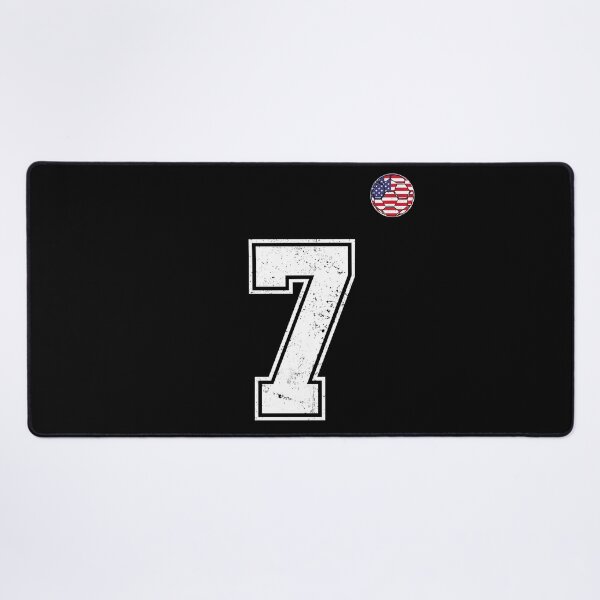 Item preview, Soccer player Jersey number 7 Usa Fans designed and sold by RoyesButler.