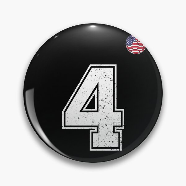 Item preview, Soccer player Jersey number 4 Usa Fans designed and sold by RoyesButler.