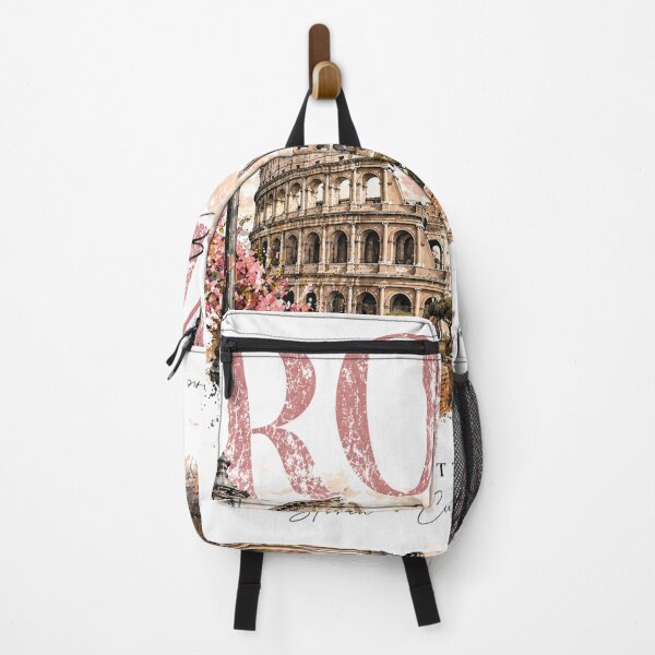 Item preview, Roma Eterna Vintage Travel Poster – Rome Italy T-Shirt Design | Colosseum La Città Eterna Graphic designed and sold by tata62.