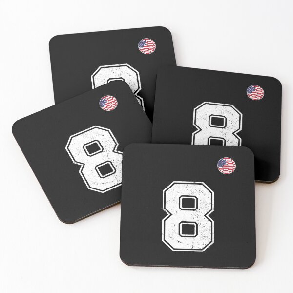 Item preview, Soccer player Jersey number 8 Usa Fans designed and sold by RoyesButler.