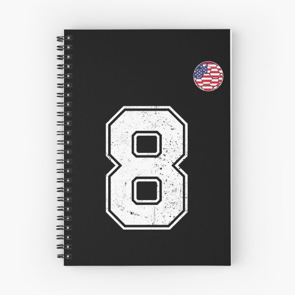 Item preview, Soccer player Jersey number 8 Usa Fans designed and sold by RoyesButler.