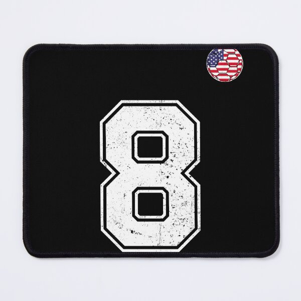 Item preview, Soccer player Jersey number 8 Usa Fans designed and sold by RoyesButler.