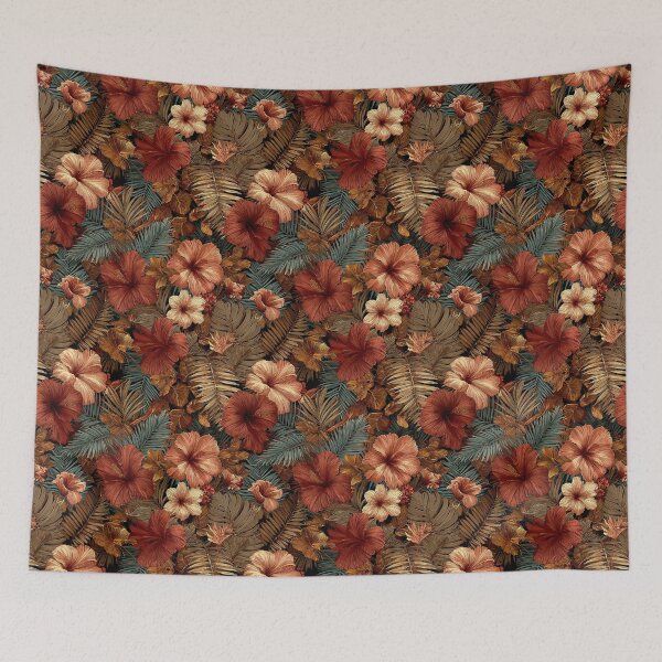 Item preview, Ornamental Tropical Floral  - Botanical Garden Pattern  - Birthday Gifts For Boyfriend designed and sold by RoyalStarsPatts.