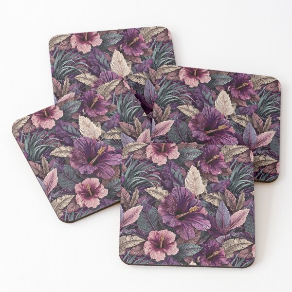 Item preview, Exotic Tropical Floral Texture  - Flower Garden Pattern  - Holiday Gift Sets designed and sold by RoyalStarsPatts.