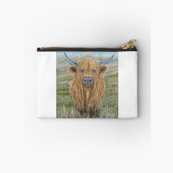 Item preview, Painting of a highland cow . designed and sold by opointonartist.