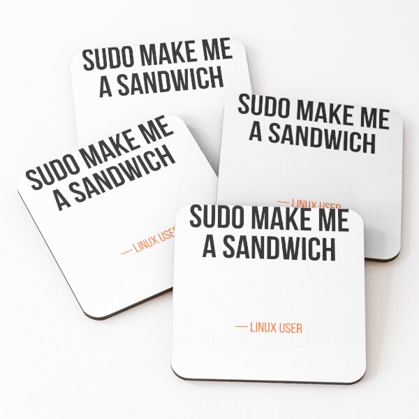 Item preview, Sudo Make Me A Sandwich Funny Linux Programmer Shirt designed and sold by CodeAndLaugh.