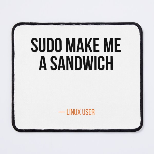 Item preview, Sudo Make Me A Sandwich Funny Linux Programmer Shirt designed and sold by CodeAndLaugh.
