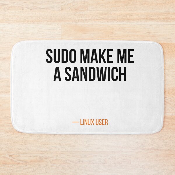 Item preview, Sudo Make Me A Sandwich Funny Linux Programmer Shirt designed and sold by CodeAndLaugh.
