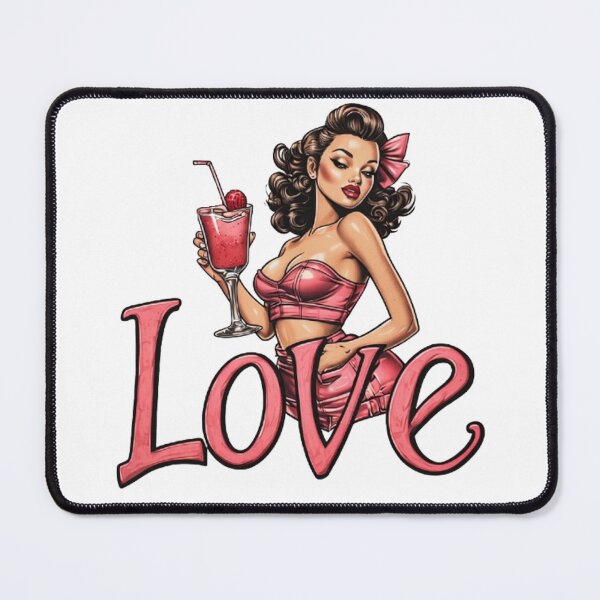 Item preview, "Retro Glamour: Charm and Audacity of Pin-Ups” designed and sold by CHRIST5000.