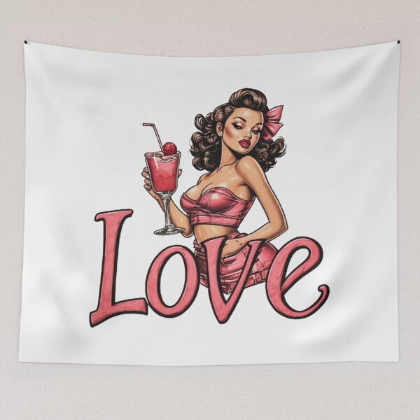 Item preview, "Retro Glamour: Charm and Audacity of Pin-Ups” designed and sold by CHRIST5000.