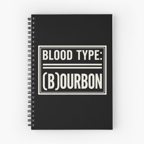 Item preview, Blood Type Bourbon Funny Whiskey Lover Gift designed and sold by haitrieuic96.