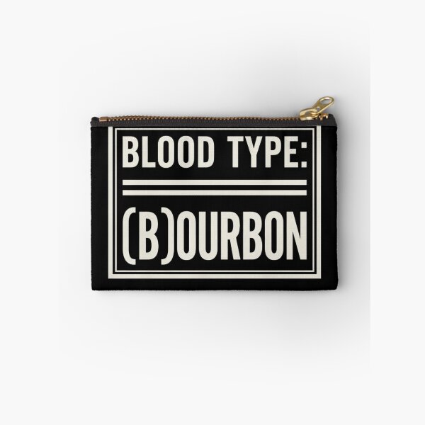 Item preview, Blood Type Bourbon Funny Whiskey Lover Gift designed and sold by haitrieuic96.