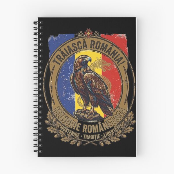 Item preview, Traiasca Romania Vintage Eagle Patriotic Design designed and sold by RoyalDeluxGo.