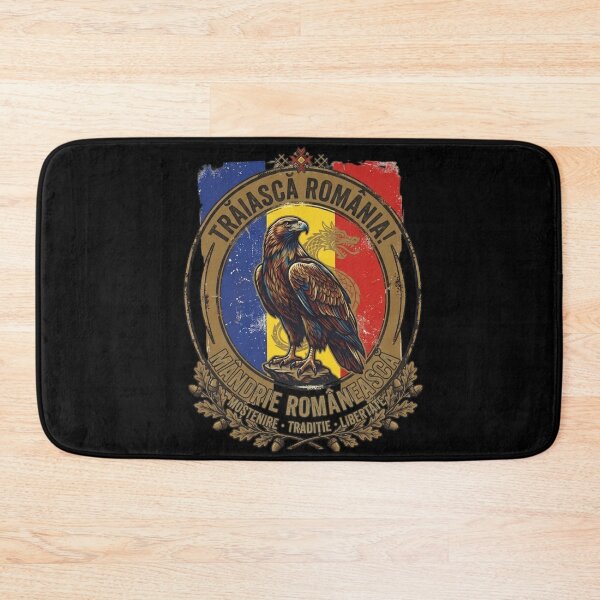 Item preview, Traiasca Romania Vintage Eagle Patriotic Design designed and sold by RoyalDeluxGo.