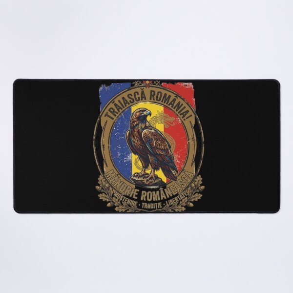 Item preview, Traiasca Romania Vintage Eagle Patriotic Design designed and sold by RoyalDeluxGo.